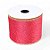 Fita Decorativa Aramada - Vermelho e Ouro - 6,3x914cm   - 1 unidade - Cromus - Rizzo - Imagem 2