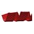 Fita Decorativa Aramada - Vermelho Canelado - 6,3x914cm   - 1 unidade - Cromus - Rizzo - Imagem 1