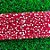 Fita Decorativa Aramada - Vermelho Trabalhado - 6,3x914cm   - 1 unidade - Cromus - Rizzo - Imagem 5