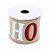 Fita Decorativa Aramada - Ho Ho Ho Vermelho e Branco - 6,3x914cm   - 1 unidade - Cromus - Rizzo - Imagem 2