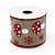 Fita Decorativa Aramada - Cogumelo Vermelho - 6,3x914cm   - 1 unidade - Cromus - Rizzo - Imagem 2
