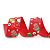 Fita Decorativa Aramada - Natal - 2,5x914cm   - 1 unidade - Cromus - Rizzo - Imagem 1