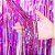 Cortina Decorativa Metalizada Holográfica Pink 1x2m - 1 unidade - Rizzo - Imagem 1