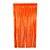 Cortina Decorativa Laranja Neon 1x2m - 1 unidade - Rizzo - Imagem 1