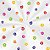 Saco Transparente Decorado Colors Balloons - 15x22cm - 100 unidades - Cromus - Rizzo Embalagens - Imagem 1