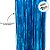 Chicote Metalizado Franja Carnaval 80cm - Azul Turquesa - 1 unidade - Rizzo - Imagem 3