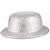 Adereço de Carnaval Chapéu Glitter Coquinho - Prata - Mod 6529 - 01 unidade - Rizzo - Imagem 1