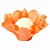 Forminha para Doces Finos - Happy - Seda Laranja - 50 unidades - Maxiformas - Rizzo - Imagem 1