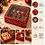 Lata De Metal De Natal Com Visor - Happy Holyday - 15cm - 1 unidade - Rizzo - Imagem 2