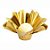 Forminha para Doces Finos - Cheri - Dourado Metalizado - 50 unidades - Maxiformas - Rizzo - Imagem 1
