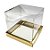 Caixa Panetone Ouro 250G com 5 un. Assk Rizzo Confeitaria - Imagem 1