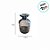 Frasco de Vidro Ambar 110ml - Cinza - 1 unidade - Yoss - Rizzo - Imagem 2