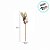Pick Decorativo Páscoa - Coelho de Gravata Rosa - 30cm  - 1 unidade - Cromus - Rizzo - Imagem 2