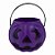 Cesta Abobora de Halloween Roxa Pequena - 9cm - 1 unidade - Rizzo - Imagem 1