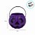 Cesta Abobora de Halloween Roxa Pequena - 9cm - 1 unidade - Rizzo - Imagem 2