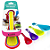 Kit Colher Medidora com 4 Peças - Cores Sortidas - 01 Kit com 04 Colheres - Inter Ponte - Rizzo - Imagem 1