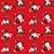 Folha para Ovos de Páscoa Contos de Páscoa Vermelho 69x89cm - 5 unidades - Cromus - Rizzo - Imagem 1