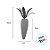 Mini Cenoura Decorativa - 6cm - 18 unidades - Rizzo - Imagem 2