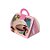 Caixa Kit Confeiteiro Maleta Contos Páscoa Rosa - Meio Ovo De 100g - 18x14,5x16cm - 1 unidade - Cromus - Rizzo - Imagem 1