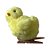 Prendedor Decorativo de Páscoa - Pintinho olhando para Esquerda - 6cm - 1 unidade - Rizzo - Imagem 1