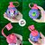 Garrafa Squeeze Bola Minnie - Rosa - 250ml  - 1 unidade - Rizzo - Imagem 2