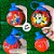 Garrafa Squeeze Bola Mickey e Friends - Vermelho - 250ml  - 1 unidade - Rizzo - Imagem 2