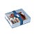 Caixa Kit Confeiteiro Contos De Páscoa Azul - Meio Ovo de 100g - 19,5x17x5cm - 1 unidade - Cromus - Rizzo - Imagem 1