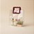 Sacola Transparente PVC com Alça Quadrada de Couro Vinho - 15x15x10cm - 1 unidade - Rizzo - Imagem 1