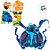 Mochila Lança Água Stitch - 1 litro - 1 unidade - Rizzo - Imagem 3