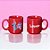Mini Caneca de Cerâmica Tina - Stitch Love - 100ml - 1 unidade - Zona Criativa - Rizzo - Imagem 1