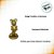 Vela Decorativa - Mickey Gigante 3D - Dourada - 14cm - 1 unidade - Silver Festas - Rizzo - Imagem 3