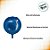 Balão de Festa Metalizado 14" 36cm - Redondo 4D Azul - 1 unidade - Silver Festas - Rizzo - Imagem 3