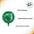 Balão de Festa Metalizado 14" 36cm - Redondo 4D Verde - 1 unidade - Silver Festas - Rizzo - Imagem 3