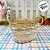 Cesta Decorativa de Bambu Oval com alça - Palha - 18cm - 1 unidade - Cromus  - Rizzo - Imagem 1