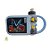 Kit Lancheira Com Garrafa Batman - Azul - 12x25cm 250ml - 1 unidade - Rizzo - Imagem 1