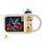 Kit Lancheira Com Garrafa Batman - Branca - 12x25cm 250ml - 1 unidade - Rizzo - Imagem 1
