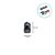 Chaveiro Good Luck Capivara Touca de Tomate - 4cm - 1 unidade - Rizzo - Imagem 3