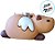 Chaveiro Capybara Capivara Voadora - 5cm - 1 unidade - Rizzo - Imagem 2