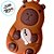 Chaveiro Good Luck Capivara Segurando Peixinho- 4cm - 1 unidade - Rizzo - Imagem 2