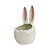 Enfeite Decorativo de Páscoa - Ovo com Orelha de Coelho em Cerâmica - 13cm - 1 unidade - Rizzo - Imagem 5
