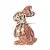 Enfeite Decorativo de Páscoa - Coelho de Madeira em Pé - 18,5cm - 1 unidade - Rizzo - Imagem 5
