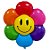 Balão de Festa Microfoil 75cm - Margarida Colorida - 10 unidades - Rizzo - Imagem 1