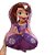 Balão de Festa Microfoil 55cm - Sofia - 10 unidades - Rizzo - Imagem 3