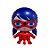 Balão de Festa Microfoil 48cm - Ladybug - 1 unidade - Rizzo - Imagem 1
