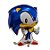 Balão de Festa Microfoil 49cm - Sonic - 1 unidade - Rizzo - Imagem 1