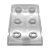 Forma de Acetato Oval Savarin 3 partes - Ref. FP259 - 1 unidade - Crystal - Rizzo - Imagem 2