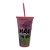 Copo com Tampa e Canudo Rosa - Minha mãe é uma Rainha - 600ml - 1 unidade - Rizzo - Imagem 1