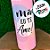 Garrafa Rosa com Alça - Mãe Eu Te Amo - 500ml - 1 unidade - Rizzo - Imagem 3