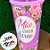 Copo com Tampa e Canudo Roxo - Mãe Amor Eterno - 600ml - 1 unidade - Rizzo - Imagem 3