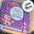 Agenda Permanente Roxo - Mãe Amor Eterno - 160 Folhas - 13x15,1cm - 1 unidade - Rizzo - Imagem 3